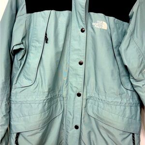 The North Face Green and Black Ski Jacket